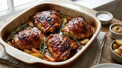 Jeden jednoduchý marinádový nálev a obyčajné kuracie stehná sa stanú hitom večere